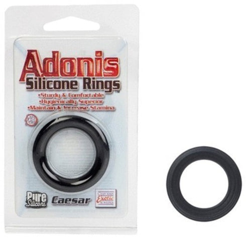 Adonis Silicone Ring Caesar - Black
